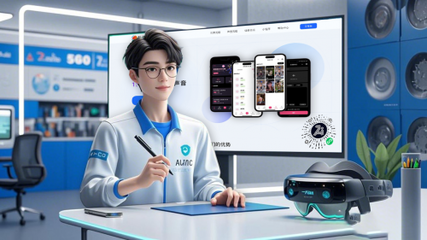 科語企服AI小七數字人分身 一鍵克隆定制，讓AI替您發聲